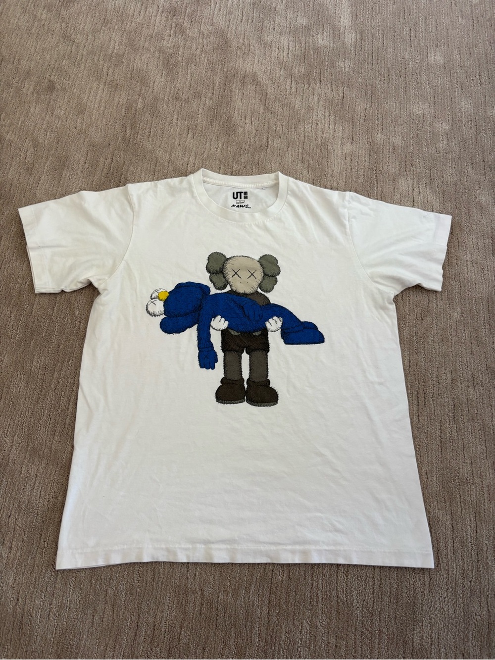 KAWS x Uniqlo "Gone" Tee (White)
